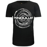 Band Merchandise Pendulum – T-Shirt mit Mono-Vortex-Logo Band Merchandise Pendulum – T-Shirt mit Mono-Vortex-Logo