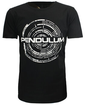 Band Merchandise Pendulum – T-Shirt mit Mono-Vortex-Logo Band Merchandise Pendulum – T-Shirt mit Mono-Vortex-Logo