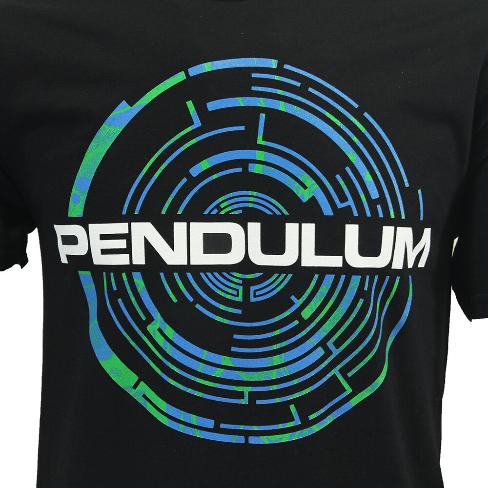 Band Merchandise Pendulum Wave Vortex Colour Logo T-Shirt - Offizielles Merchandise Band Merchandise Pendulum Wave Vortex Colour Logo T-Shirt - Offizielles Merchandise