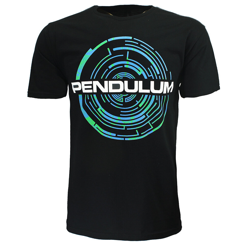 Band Merchandise Pendulum Wave Vortex Colour Logo T-Shirt - Offizielles Merchandise Band Merchandise Pendulum Wave Vortex Colour Logo T-Shirt - Offizielles Merchandise