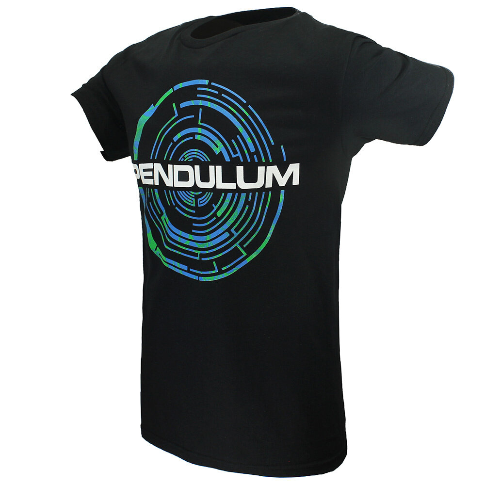 Band Merchandise Pendulum Wave Vortex Colour Logo T-Shirt - Offizielles Merchandise Band Merchandise Pendulum Wave Vortex Colour Logo T-Shirt - Offizielles Merchandise