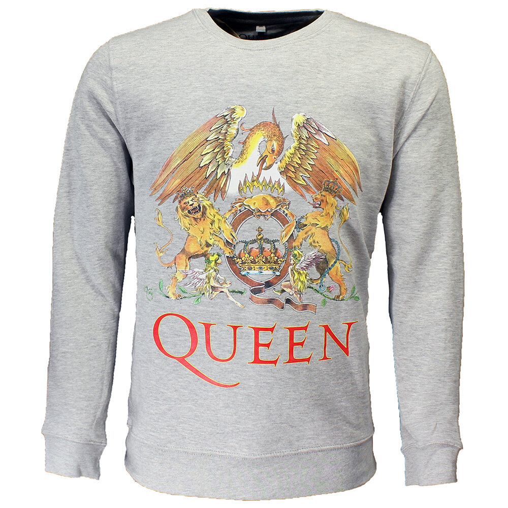 Band Merchandise Queen Massive Crest Logo Sweatshirt Trui - Officiële Merchandise Band Merchandise Queen Massive Crest Logo Sweatshirt Trui - Officiële Merchandise