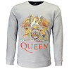 Band Merchandise Queen Massive Crest Logo Sweatshirt Pullover - Offizielles Merchandise Band Merchandise Queen Massive Crest Logo Sweatshirt Pullover - Offizielles Merchandise