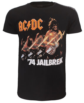 Band Merchandise AC/DC Jailbreak ‘74 Album Cover T-Shirt Band Merchandise AC/DC Jailbreak ‘74 Album Cover T-Shirt