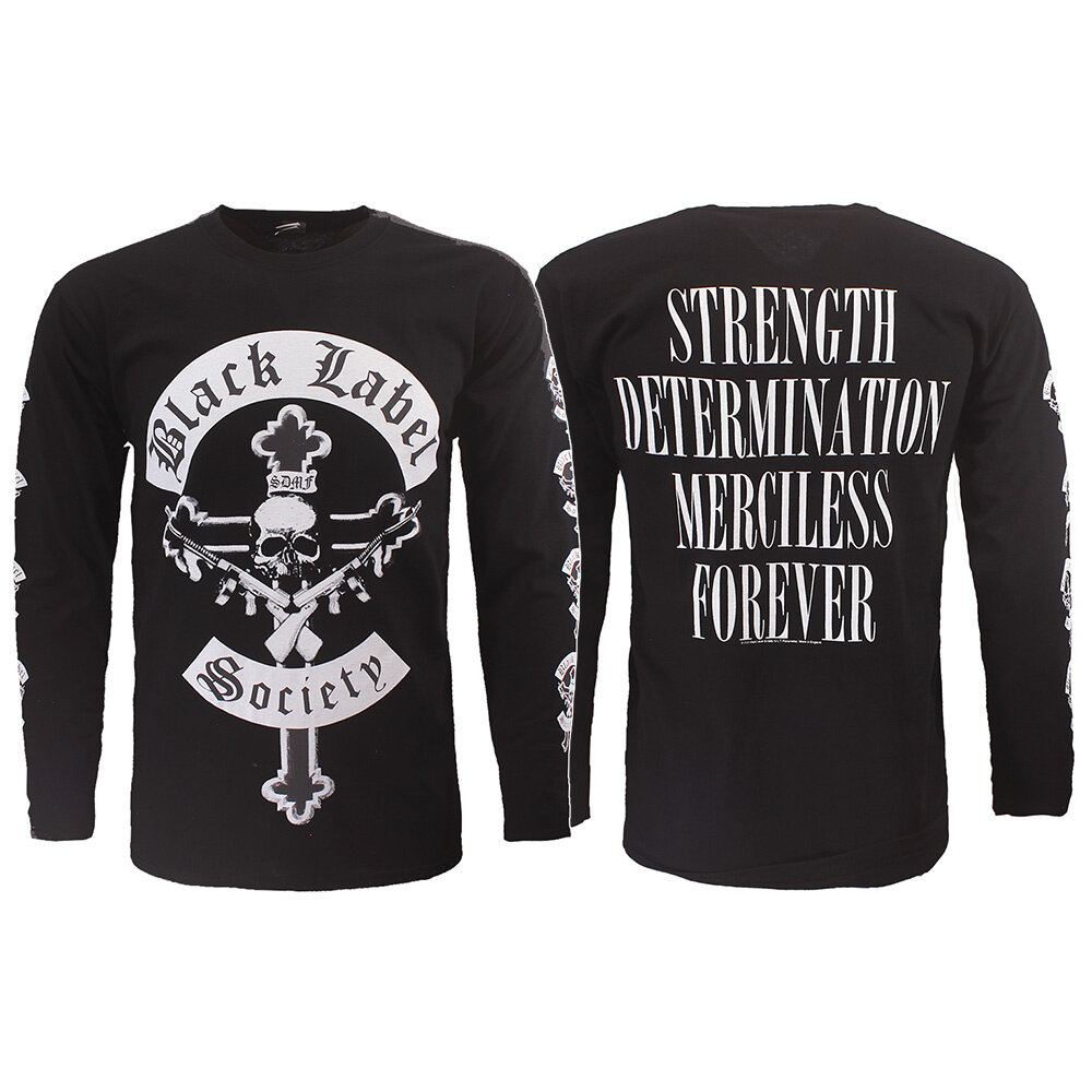 Band Merchandise Black Label Society Mafia Langarm-T-Shirt – Offizielles Merchandise Band Merchandise Black Label Society Mafia Langarm-T-Shirt – Offizielles Merchandise