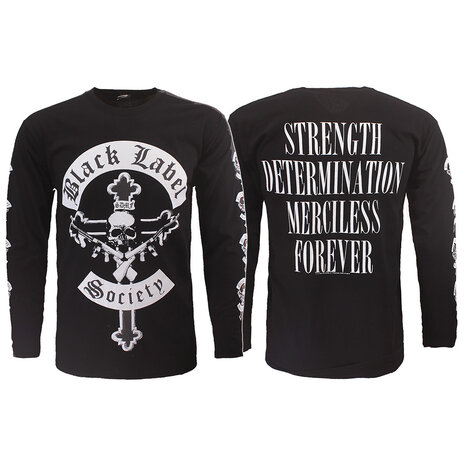 Band Merchandise Black Label Society Mafia Longsleeve T-Shirt - Officiële Merchandise Band Merchandise Black Label Society Mafia Longsleeve T-Shirt - Officiële Merchandise