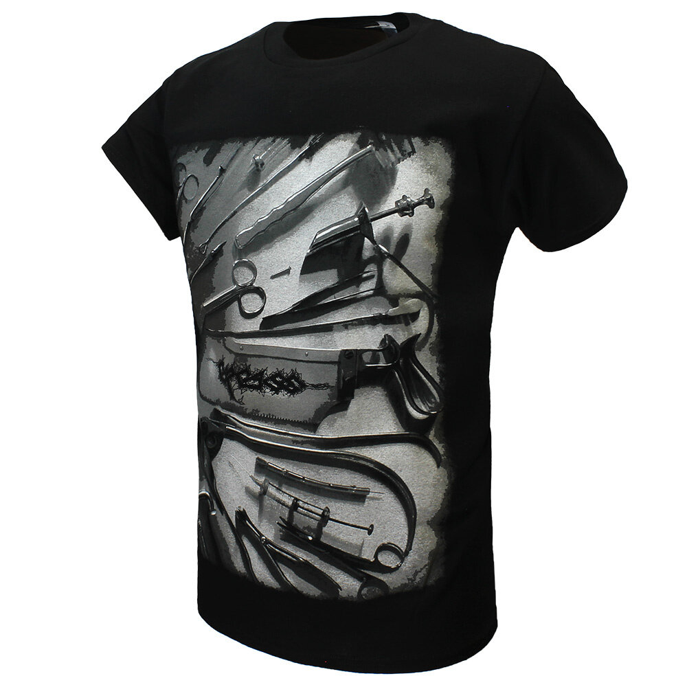 Band Merchandise Carcass Surgical Steel Album T-Shirt - Officiële Merchandise Band Merchandise Carcass Surgical Steel Album T-Shirt - Officiële Merchandise