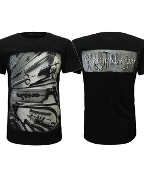 Band Merchandise Carcass Surgical Steel Album T-Shirt Band Merchandise Carcass Surgical Steel Album T-Shirt