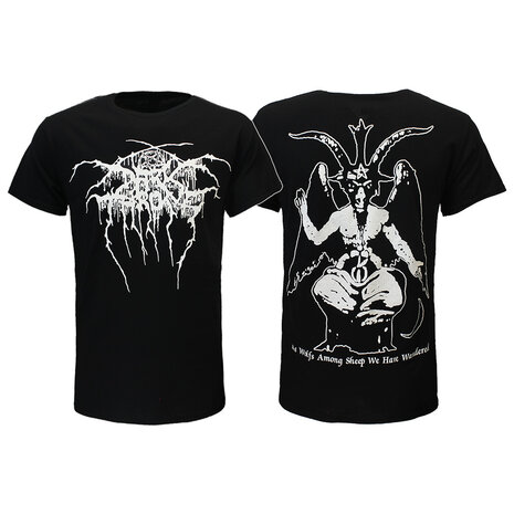Band Merchandise Darkthrone Baphomet As Wolfs Among Sheeps T-Shirt - Official Merchandise Band Merchandise Darkthrone Baphomet As Wolfs Among Sheeps T-Shirt - Official Merchandise