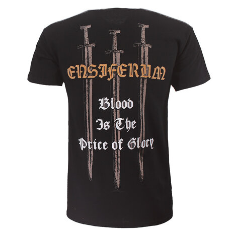 Band Merchandise Ensiferum Blood Is The Price of Glory T-Shirt - Official Merchandise