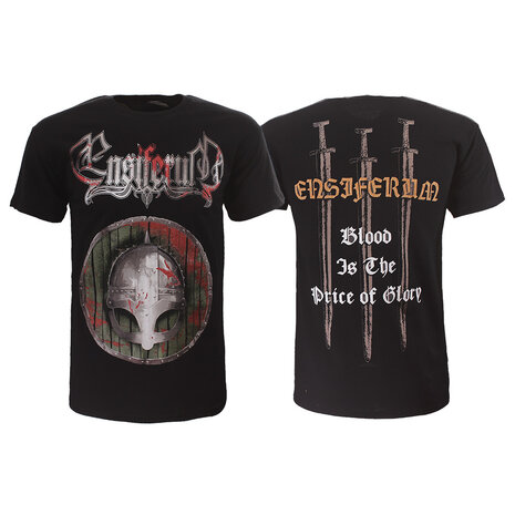 Band Merchandise Ensiferum Blood Is The Price of Glory T-Shirt - Official Merchandise