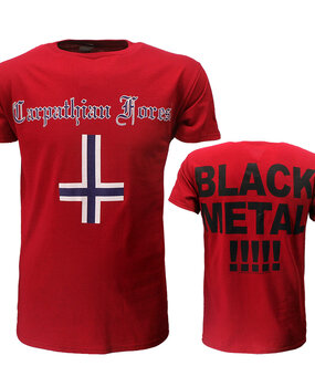 Band Merchandise Carpathian Forest Norway Black Metal T-Shirt Band Merchandise Carpathian Forest Norway Black Metal T-Shirt