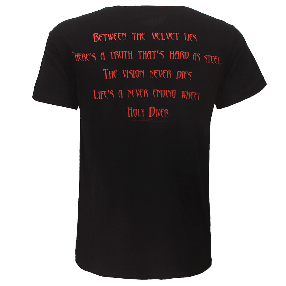 Band Merchandise Dio Holy Diver Album T-Shirt - Officiële Merchandise Band Merchandise Dio Holy Diver Album T-Shirt - Officiële Merchandise