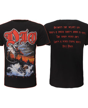 Band Merchandise Dio Holy Diver Album T-Shirt Band Merchandise Dio Holy Diver Album T-Shirt