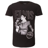 Band Merchandise Elvis Presley Performing Live T-Shirt Band Merchandise Elvis Presley Performing Live T-Shirt
