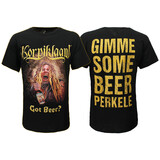 Band Merchandise Korpiklaani Gimme Some Beer T-Shirt Band Merchandise Korpiklaani Gimme Some Beer T-Shirt