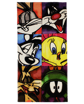 Looney Tunes Looney Tunes Charaktere Badetuch Strandtuch 70x140cm Looney Tunes Looney Tunes Charaktere Badetuch Strandtuch 70x140cm
