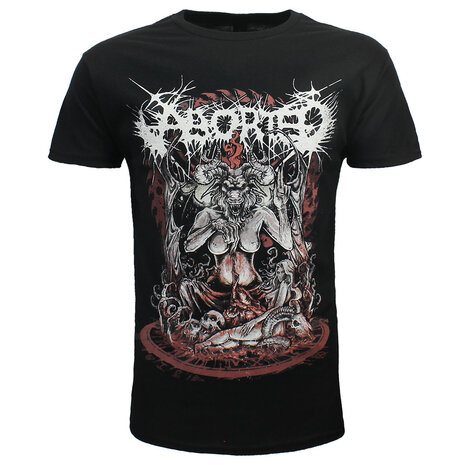 Band Merchandise Aborted Baphomet T-Shirt - Official Merchandise