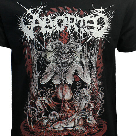 Band Merchandise Aborted Baphomet T-Shirt - Official Merchandise