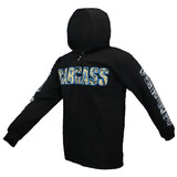 Band Merchandise Carcass Necro Head Kapuzenweste mit Reißverschluss