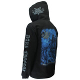 Band Merchandise Dark Funeral Wo Schatten für immer herrschen Reißverschluss Hoodie Weste