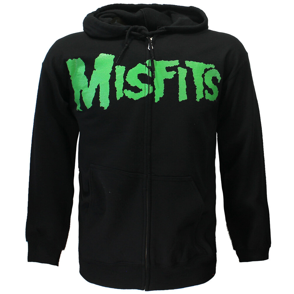 Band Merchandise Misfits Jarek Skull Zipper Hoodie Vest - Officiële Merchandise Band Merchandise Misfits Jarek Skull Zipper Hoodie Vest - Officiële Merchandise
