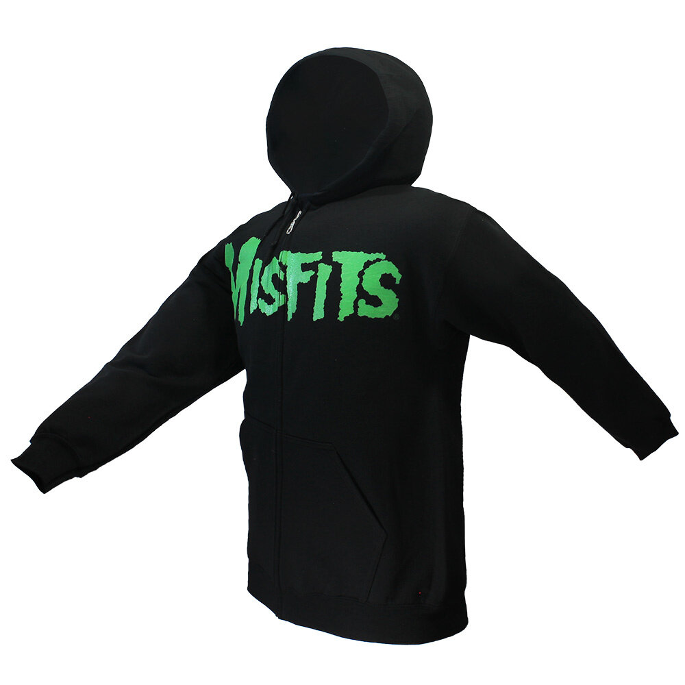 Band Merchandise Misfits Jarek Skull Zipper Hoodie Vest - Officiële Merchandise Band Merchandise Misfits Jarek Skull Zipper Hoodie Vest - Officiële Merchandise
