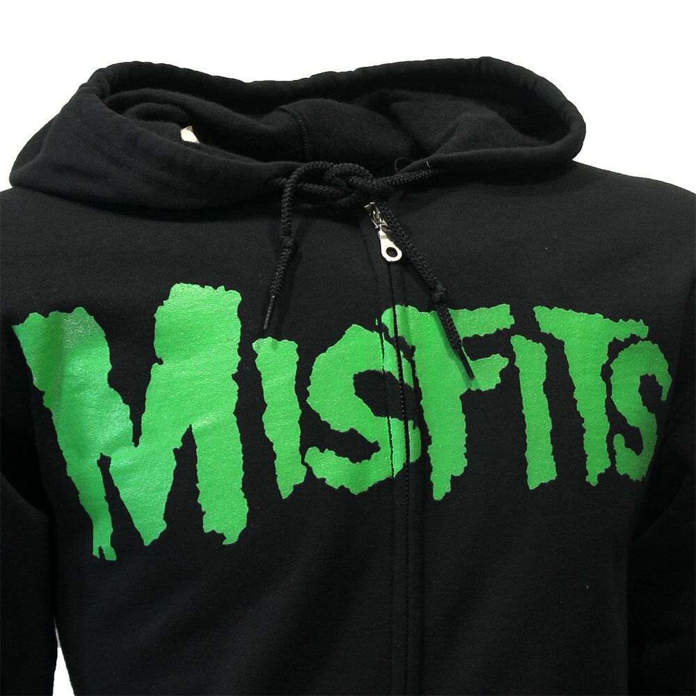 Band Merchandise Misfits Jarek Skull Zipper Hoodie Vest - Officiële Merchandise Band Merchandise Misfits Jarek Skull Zipper Hoodie Vest - Officiële Merchandise