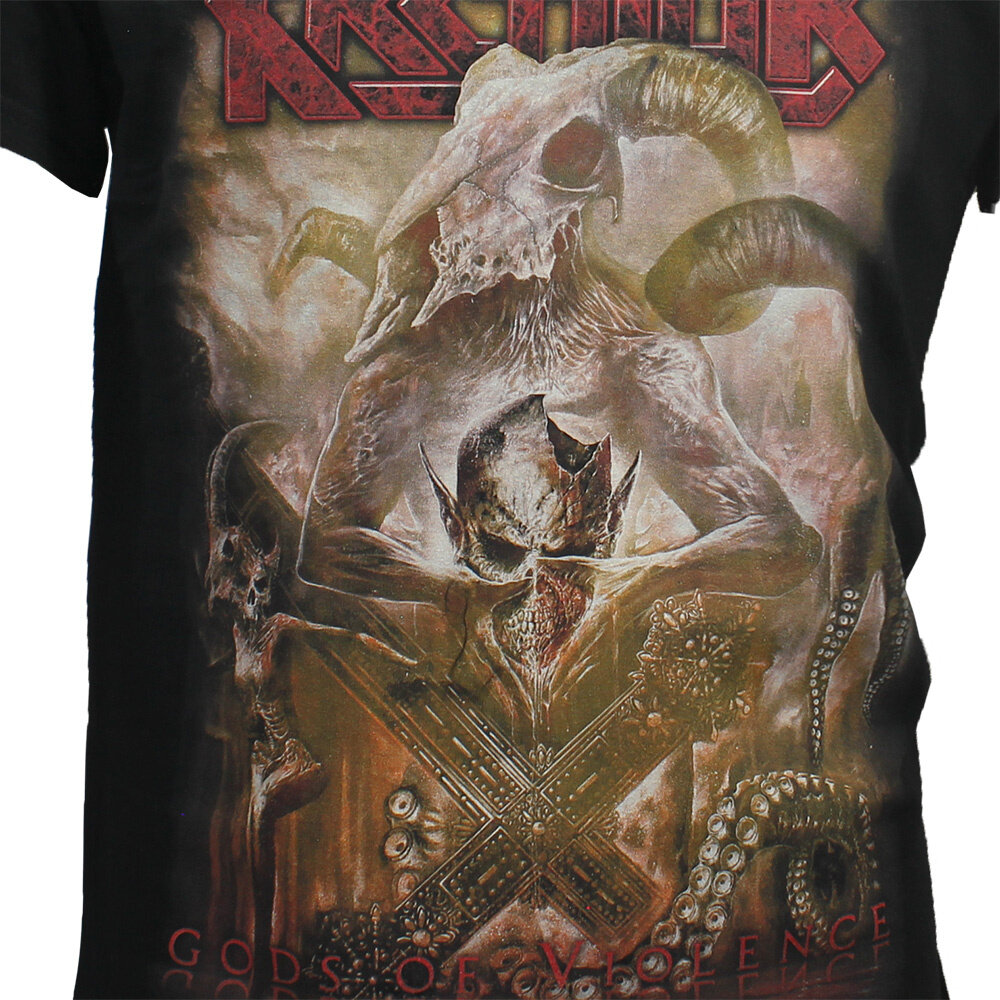 Band Merchandise Kreator Gods of Violence Album T-Shirt - Official Merchandise Band Merchandise Kreator Gods of Violence Album T-Shirt - Official Merchandise