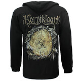 Band Merchandise Korpiklaani Rankarumpu Album Reißverschluss-Kapuzenweste Band Merchandise Korpiklaani Rankarumpu Album Reißverschluss-Kapuzenweste