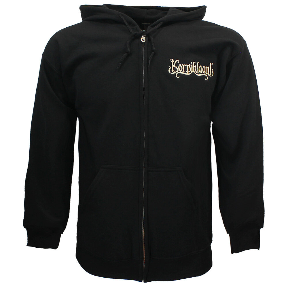 Band Merchandise Korpiklaani Rankarumpu Album Zipper Hoodie Vest - Officiële Merchandise Band Merchandise Korpiklaani Rankarumpu Album Zipper Hoodie Vest - Officiële Merchandise