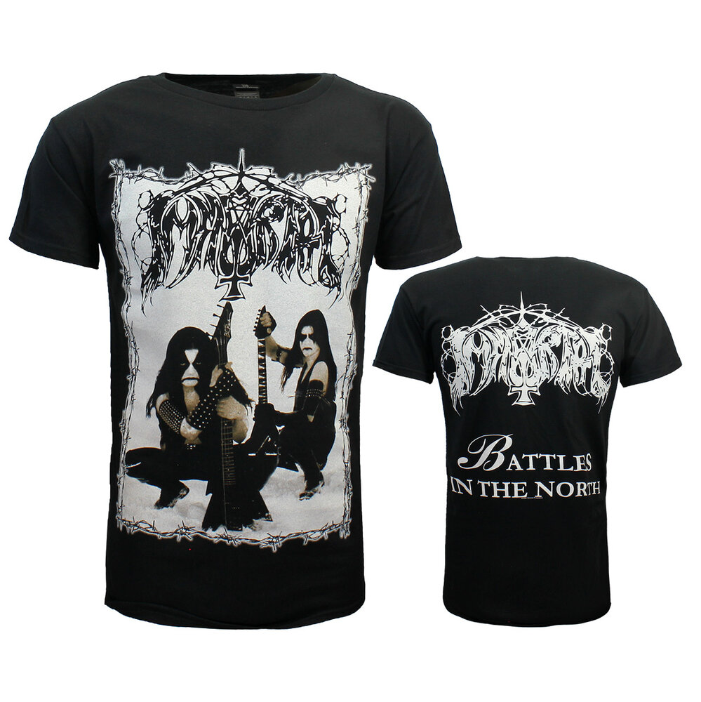 Band Merchandise Immortal Battles in the North Album T-Shirt – Offizielles Merchandise Band Merchandise Immortal Battles in the North Album T-Shirt – Offizielles Merchandise