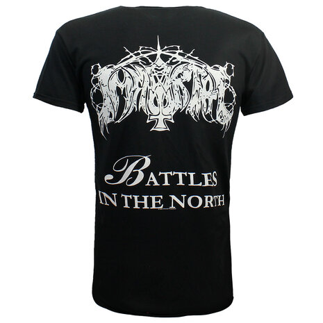 Band Merchandise Immortal Battles in the North Album T-Shirt – Offizielles Merchandise Band Merchandise Immortal Battles in the North Album T-Shirt – Offizielles Merchandise