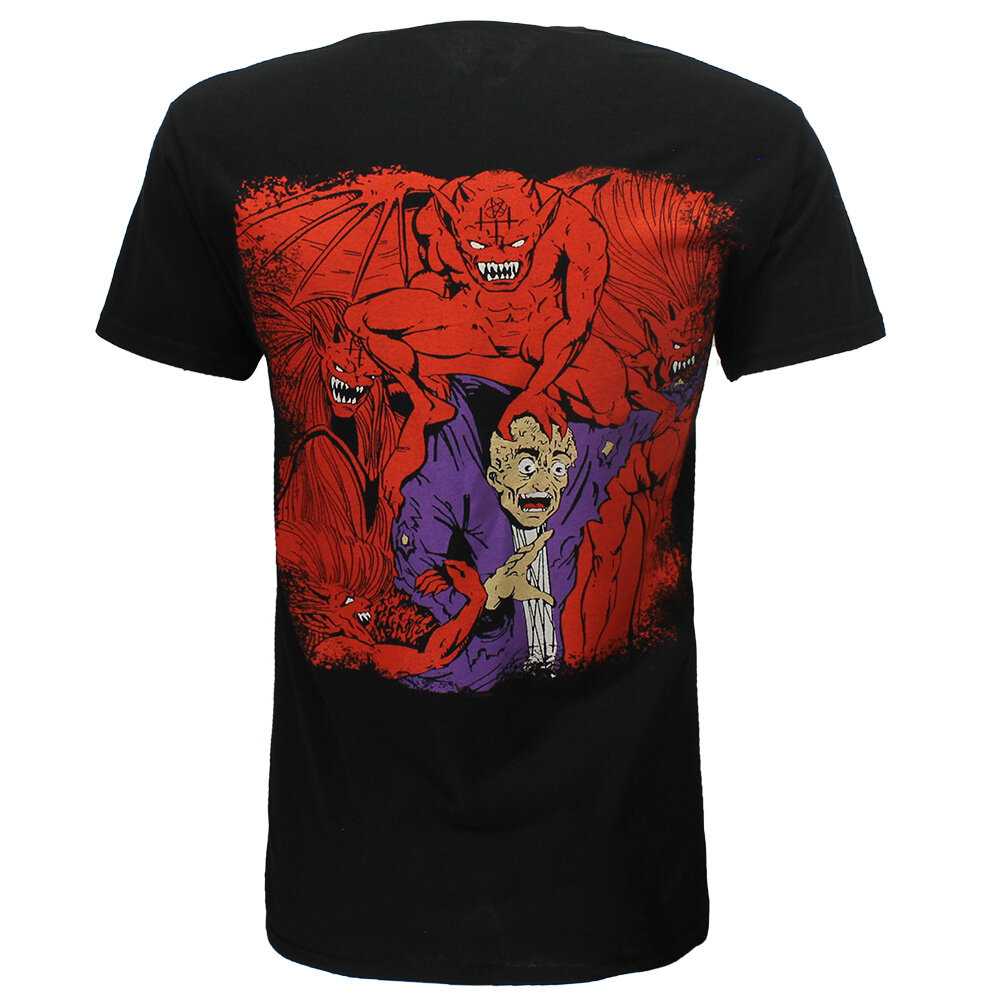 Band Merchandise Deicide Blashpherereion Ornament T-Shirt - Officiële Merchandise Band Merchandise Deicide Blashpherereion Ornament T-Shirt - Officiële Merchandise