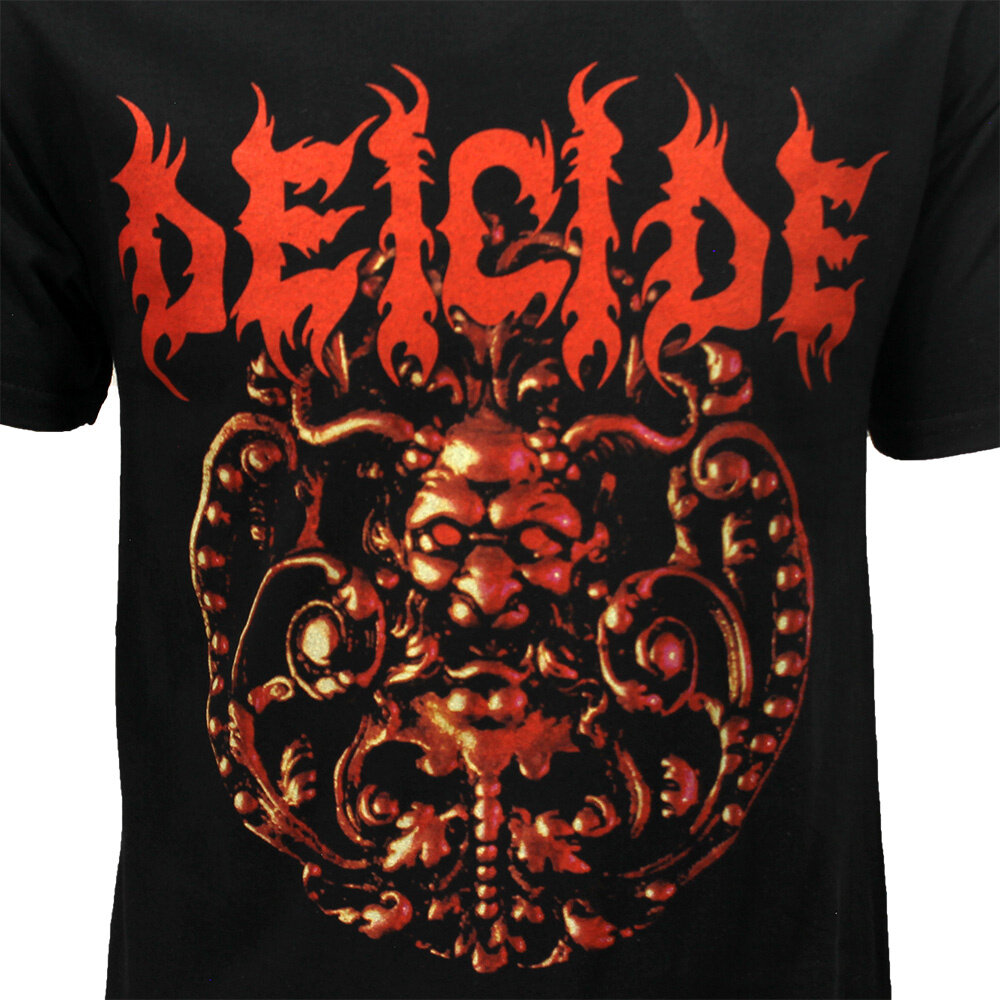 Band Merchandise Deicide Blashphereion Ornament T-Shirt - Offizielles Merchandise Band Merchandise Deicide Blashphereion Ornament T-Shirt - Offizielles Merchandise