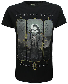 Band Merchandise My Dying Bride Macabre Cabaret Album T-Shirt Band Merchandise My Dying Bride Macabre Cabaret Album T-Shirt