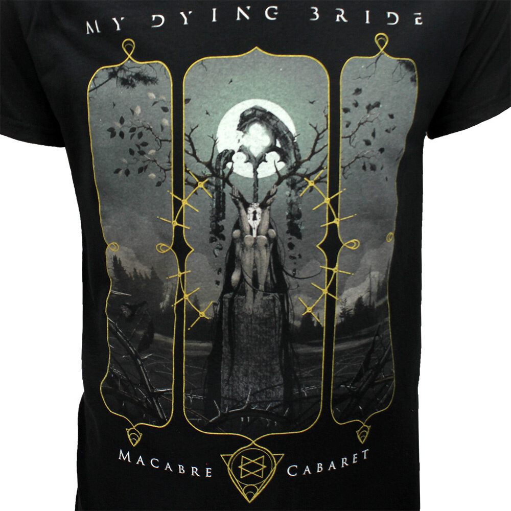 Band Merchandise T-Shirt „My Dying Bride Macabre Cabaret Album“ – Offizielles Merchandise Band Merchandise T-Shirt „My Dying Bride Macabre Cabaret Album“ – Offizielles Merchandise