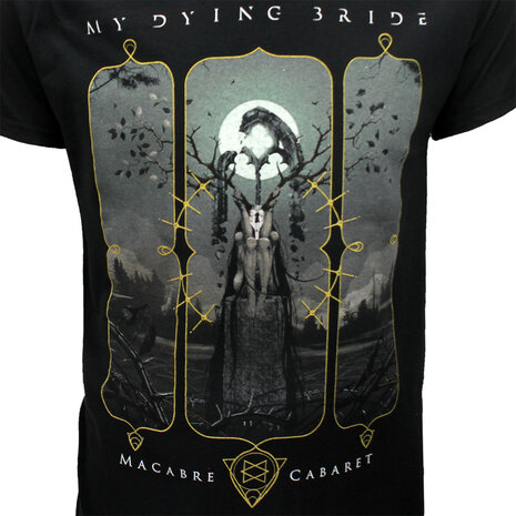 Band Merchandise T-Shirt „My Dying Bride Macabre Cabaret Album“ – Offizielles Merchandise Band Merchandise T-Shirt „My Dying Bride Macabre Cabaret Album“ – Offizielles Merchandise