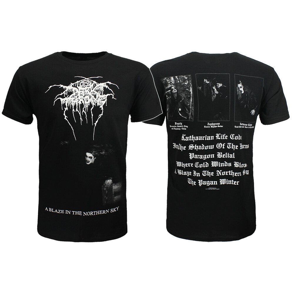 Band Merchandise Darkthrone A Blaze In The Northern Sky Album T-Shirt – Offizielles Merchandise Band Merchandise Darkthrone A Blaze In The Northern Sky Album T-Shirt – Offizielles Merchandise