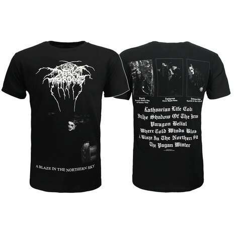 Band Merchandise Darkthrone A Blaze In The Northern Sky Album T-Shirt – Offizielles Merchandise Band Merchandise Darkthrone A Blaze In The Northern Sky Album T-Shirt – Offizielles Merchandise