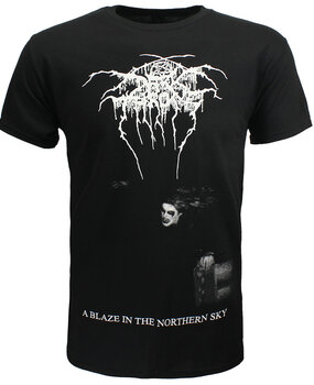 Band Merchandise Darkthrone T-Shirt mit dem Album „A Blaze In The Northern Sky“ Band Merchandise Darkthrone T-Shirt mit dem Album „A Blaze In The Northern Sky“