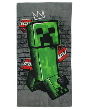 Minecraft Creeper TNT Explosive Badetuch Strandtuch Minecraft Creeper TNT Explosive Badetuch Strandtuch