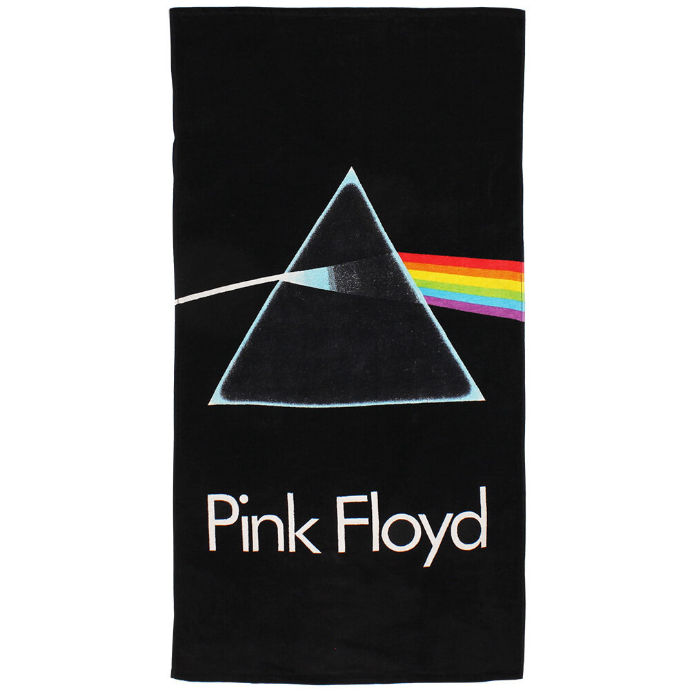 Band Merchandise Pink Floyd Dark Side Of The Moon Badlaken Strandlaken - Officiële Merchandise Band Merchandise Pink Floyd Dark Side Of The Moon Badlaken Strandlaken - Officiële Merchandise