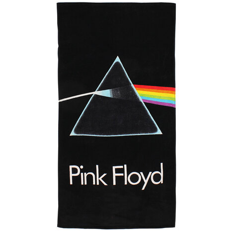 Band Merchandise Pink Floyd Dark Side Of The Moon Badlaken Strandlaken - Officiële Merchandise Band Merchandise Pink Floyd Dark Side Of The Moon Badlaken Strandlaken - Officiële Merchandise