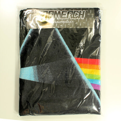 Band Merchandise Pink Floyd Dark Side Of The Moon Badlaken Strandlaken - Officiële Merchandise Band Merchandise Pink Floyd Dark Side Of The Moon Badlaken Strandlaken - Officiële Merchandise