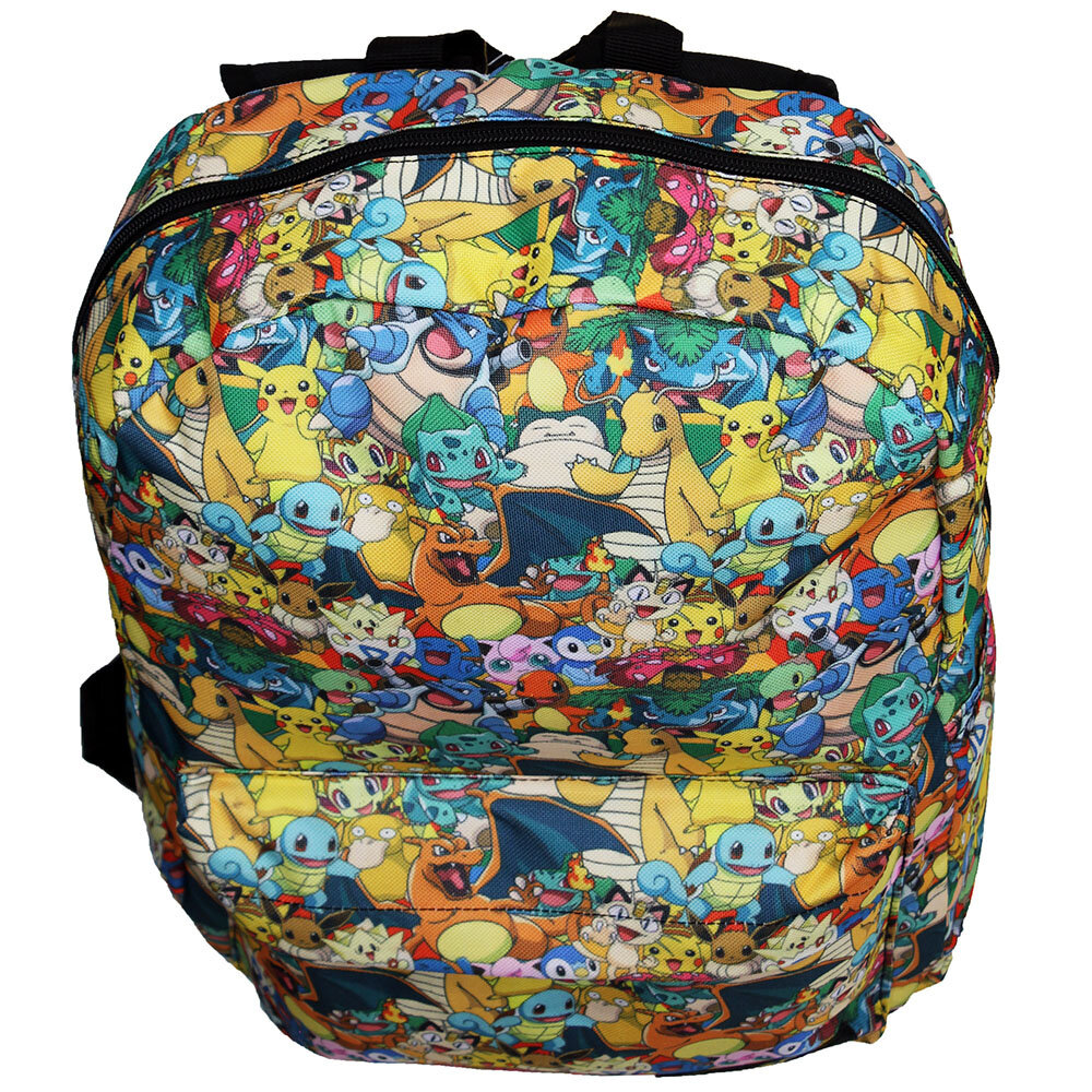 Pokémon Pokémon Characters  All over Print Large Backpack - Official Merchandise