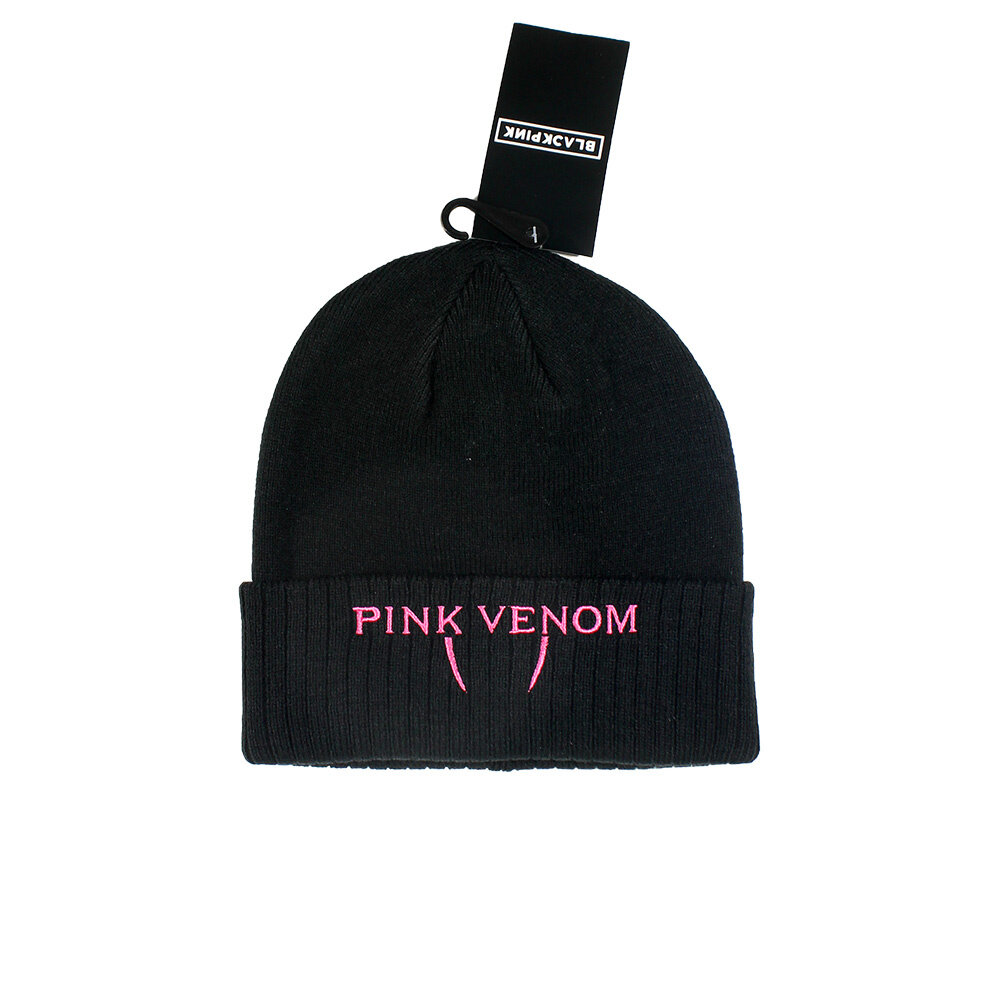 Band Merchandise Blackpink Pink Venom Beanie – Offizielles Merchandise Band Merchandise Blackpink Pink Venom Beanie – Offizielles Merchandise