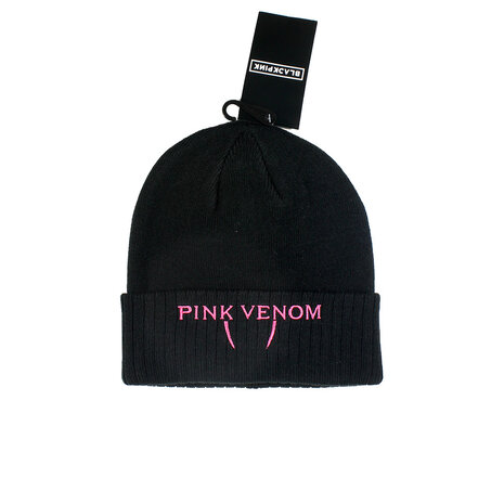 Band Merchandise Blackpink Pink Venom Beanie - Official Merchandise