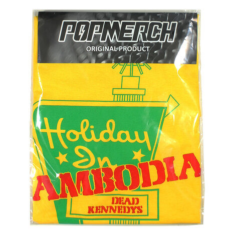 Band Merchandise Dead Kennedys Holiday in Kambodscha T-Shirt – offizielles Merchandise