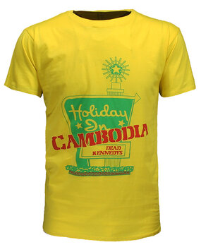 Band Merchandise Dead Kennedys Holiday in Cambodia T-Shirt